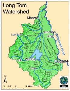 About us sub-watershed map